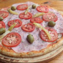 Foto de Pizza Napolitana con jamón