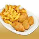 Foto de Nuggets con papas fritas