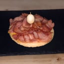 Foto de Arepa Jamón, Queso y Bacon