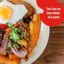 Foto de TACU TACU CON LOMO SALTADO A LO POBRE