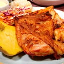 Foto de POLLADA PERUANA / FRIED CHICKEN WITH POTATO BOILED, AND SALAD