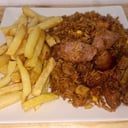 Foto de Arroz Paisa con patatas fritas