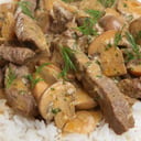 Foto de Carne a la Stroganoff