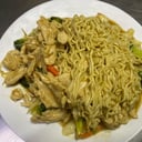 Foto de Chaumin de pollo con verduras 