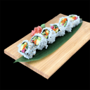 Foto de Uramaki vegetal