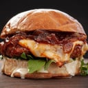 Foto de Hamburguesa al carbón Alaferoz Campesina