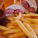 Foto de Choripán con Papas Fritas