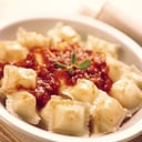 Foto de Ravioles de muzarella y jamón 