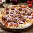 Foto de Pizza con Salchichas