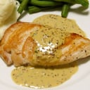 Foto de Pechuga de pollo a la Mostaza