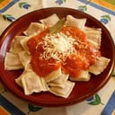 Foto de Ravioles de carne y verdura