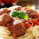 Foto de Tallarines con albóndigas