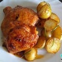 Foto de Pollo al horno con guarnición
