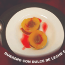 Foto de Duranzno con Dulce de leche