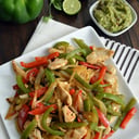Foto de Fajitas de Pollo con Vegetales
