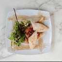 Foto de Jamon crudo brie y tomates secos 