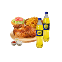 Foto de 1/2 Polo + 2 gaseosa Inca o Coca de 500ml