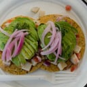 Foto de Tostada de Ceviche Mixto 160 ML