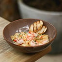 Foto de Pasta cremosa con camarones