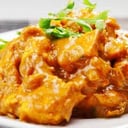 Foto de Pollo al curry con guarnición 