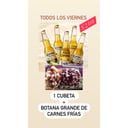 Foto de Cubeta más botana carnes frías 