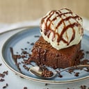 Foto de Brownie más helado 
