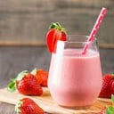 Foto de Jugo fresa con leche 