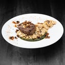 Foto de Risotto Fungi con Filete grille