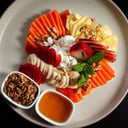 Foto de Plato de fruta con cottage o yogurt