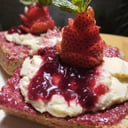 Foto de Brusqueta dulce de frutos rojos