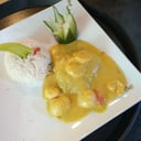 Foto de FILETE EN SALSA DE CAMARONES Y OSTIONES