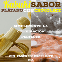 Foto de Plátano Con Chocolate