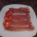 Foto de Porción de jamón crudo