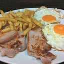 Foto de LOMO, HUEVO Y PATATAS