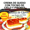 Foto de CREMA DE QUESO CON TOCINO DE CIELO Y PIÑONES