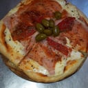 Foto de Pizza individual jamón y morrones