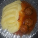 Foto de Albóndigas con puré