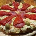 Foto de PIZZA CALABRESA CON MORRON