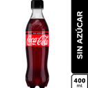 Foto de COCA-COLA SIN AZUCAR 400ml