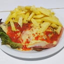 Foto de Napolitana con fritas o ensalada