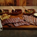 Foto de ensalada de carne