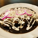 Foto de Enmoladas rellenas de pollo