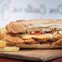 Foto de Sándwich de milanesa con fritas