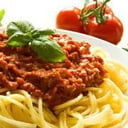 Foto de Tallarines con salsa bolognesa