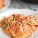 Foto de Panzotis con salsa mixta