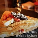 Foto de Philadelphia con nutella y fresas