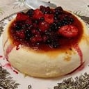 Foto de Coulant de tarta de queso con frutos del bosque