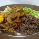 Foto de Fajitas de cerdo salteadas a la Cubana