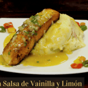 Foto de Salmón en salsa de Vainilla y Limón