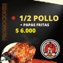 Foto de 1/2 POLLO + PAPAS FRITAS
